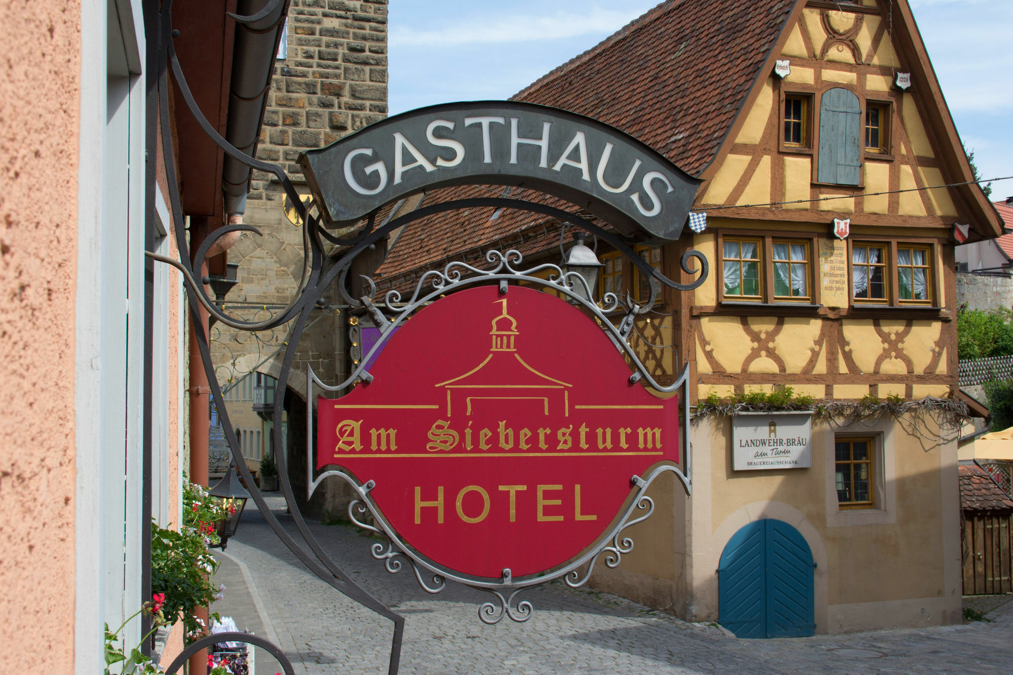 Hotel Am Siebersturm Rothenburg ob der Tauber Kültér fotó